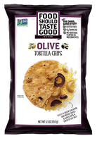 Food Should Taste Good Olive Tortilla Chips
