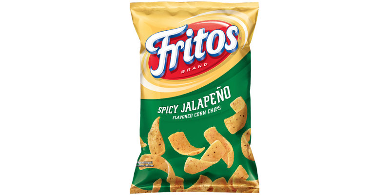 fritos scoops spicy jalapeno flavored corn chips
