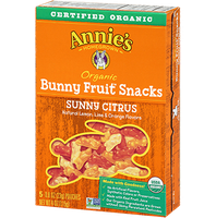 Annie's® Homegrown Sunny Citrus Organic Bunny Fruit Snacks