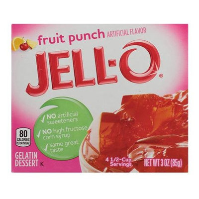JELL-O Fruit Punch Gelatin Dessert