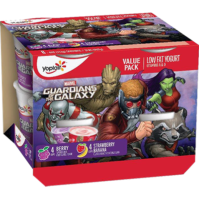 Yoplait® Kids Guardians of the Galaxy Strawberry Banana & Berry Yogurt