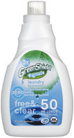Green Shield Organic - USDA Certified Free and Clear Laundry Detergent - 50 oz.