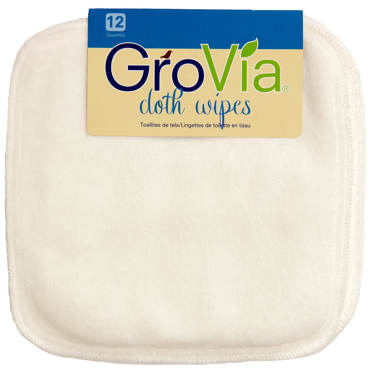 GroVia Cloth Wipes - 12ct.