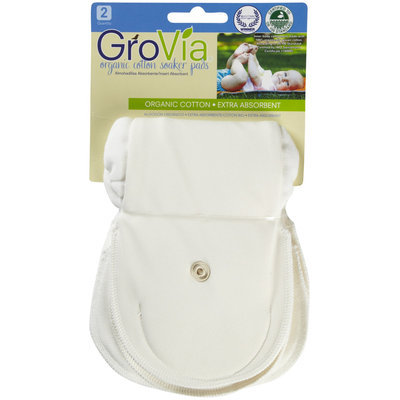 GroVia Organic Soaker Pads - 2-Pk