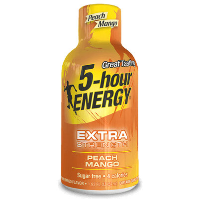 Peach Mango Extra Strength 5-hour ENERGY® Shot