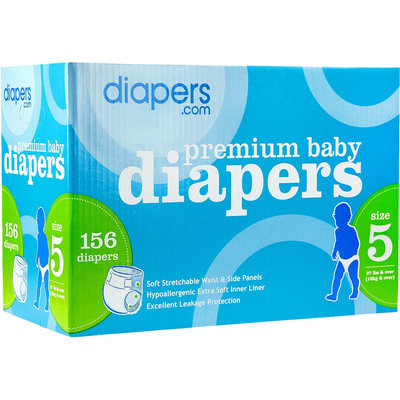 Diapers.com Premium Baby Diapers Size 5