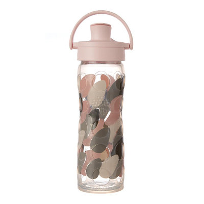 Lifefactory Glass Water Bottle with Active Flip Cap and Silicone Sleeve