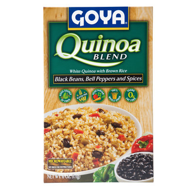 Goya® Quinoa Blend Black Beans, Bell Peppers and Spices