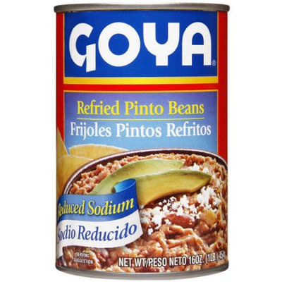 Goya® Reduced Sodium Refried Pinto Beans