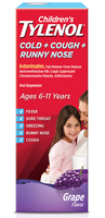 Tylenol® Cold + Cough + Runny Nose Grape Oral Suspension