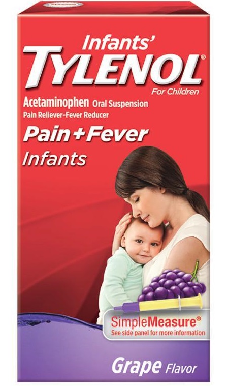 Tylenol® Infants' Simple Measure Grape Oral Suspension