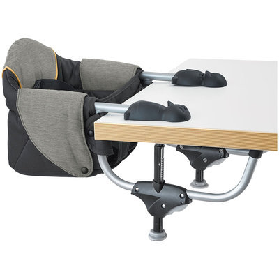 Chicco Deluxe Travel Seat Hook-On High Chair - Sedona Gray/Orange