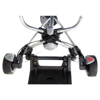 Buggypod Kleine Dreumes Kid Sit Wheel Board Adapter - Silver