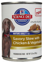 Hills Pet Nutrition Science Diet Savory Stew Chicken Mature Dog Food