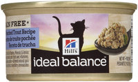 Hill's Ideal Balance Grain Free Poached Trout Recipe Canned Cat Food