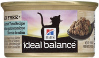 Hill's Ideal Balance Grain Free Gourmet Tuna Recipe Canned Cat Food