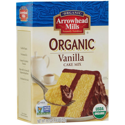 ARROWHEAD MILLS Organic Vanilla Cake Mix 18.2 OZ