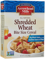 ARROWHEAD MILLS Shredded Wheat Bite Size Cereal 12 OZ