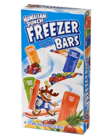 Hawaiian Punch Freezer Bar Fruit Juicy Red