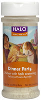 Halo Purely For Pets Dinner Party Protein Sprinkle Chicken with Herb Seasoning - 2 oz