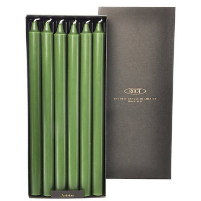 Root Candles Unscented Arista Dinner Candles, 12