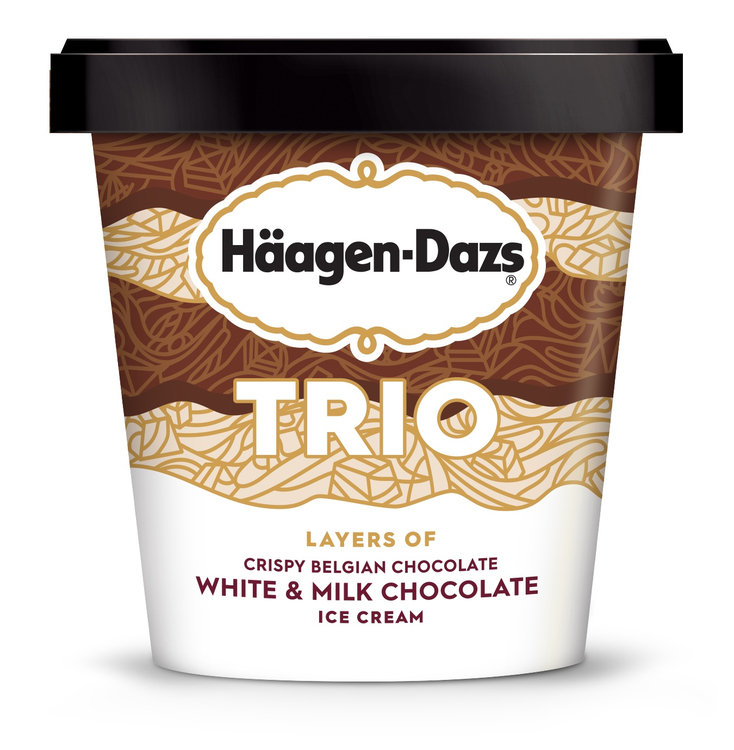 Haagen Dazs Trio Triple Chocolate Ice Cream Reviews 2019