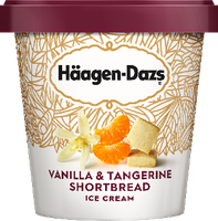 Haagen-Dazs Vanilla Tangerine & Shortbread Ice Cream