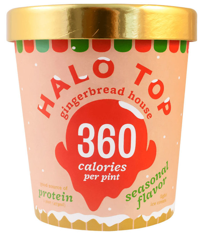 Halo Top Gingerbread House Ice Cream Reviews 2019