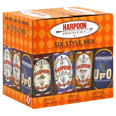 Harpoon Beer Six Style Mix