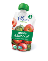 Plum Organics Second Blends Apple & Broccoli