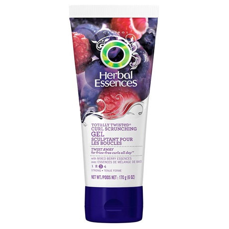 herbal essences curl scrunching gel