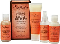 SheaMoisture Coconut & Hibiscus Curl & Shine Kit