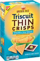 Nabisco Triscuit - Crackers Thin C - Brown Rice & Wheat Wasabi & Soy Sauce