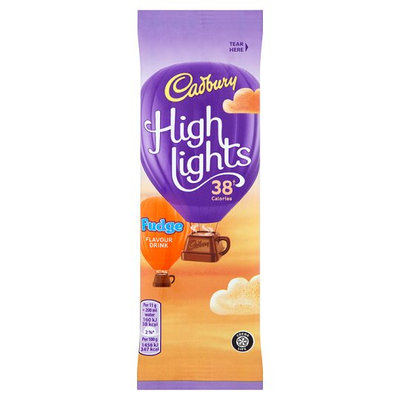 Cadbury Highlights Fudge Flavour Instant Hot Chocolate