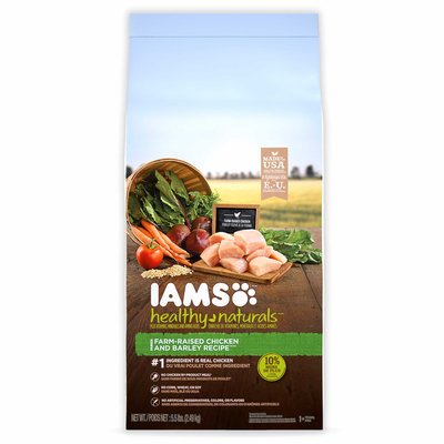 Iams™ Healthy Naturals™ Adult Farm-raised Chicken + Barley Recipe Dog Food