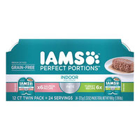 Iams™ Perfect Portions™ Indoor Paté Salmon & Turkey Cat Food