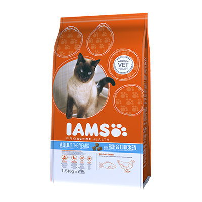 Iams™ Proactive Health Adult with Wild Ocean Fish & Chicken Cat Food