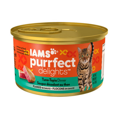 Iams™ Purrfect Delights™ Tuna-topia Dinner Flaked In Sauce Cat Food