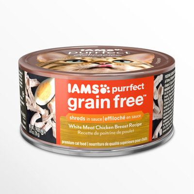 Iams™ Purrfect Grain Free White Meat Chicken Breast Recipe Wet Cat Food