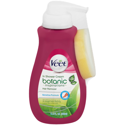 Veet® Botanic Inspirations® In Shower Hair Removal Cream (Sensitive Formula)