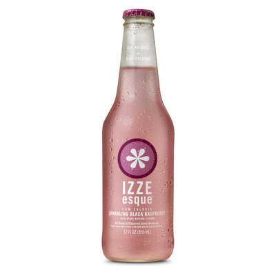 Izze® esque Bottled Sparkling Juice Black Raspberry
