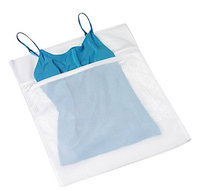 Honey Can Do LBG-01145 Mesh Lingerie Wash Bag, White