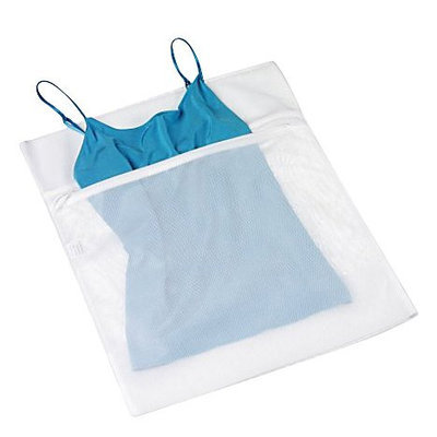 Honey Can Do LBG-01145 Mesh Lingerie Wash Bag, White