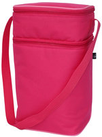 J L Childress 6 Bottle Cooler - Pink/Light Pink