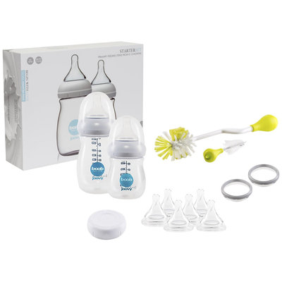 Joovy Boob Baby Bottle Starter Set - Clear - 1 ct.