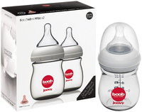 JoovyA Boob 5-Ounce Baby Bottle in Grey (2-Pack)