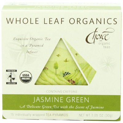 Choice Organic Teas Whole Leaf Organics Jasmine Green Tea