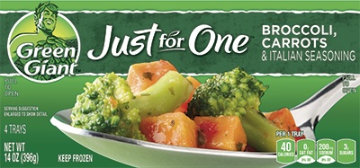 Green Giant® Just For One® Broccoli, Carrots & Italian Seasoning