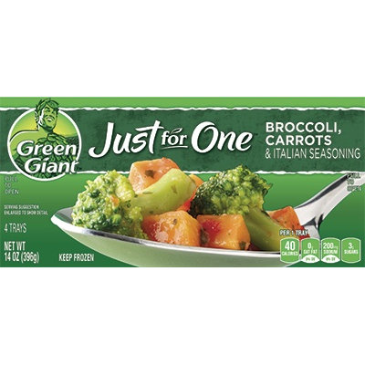 Green Giant® Just For One® Broccoli, Carrots & Italian Seasoning