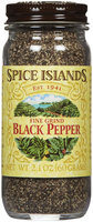 Spice Island Black Ground Pepper, 2.1 oz